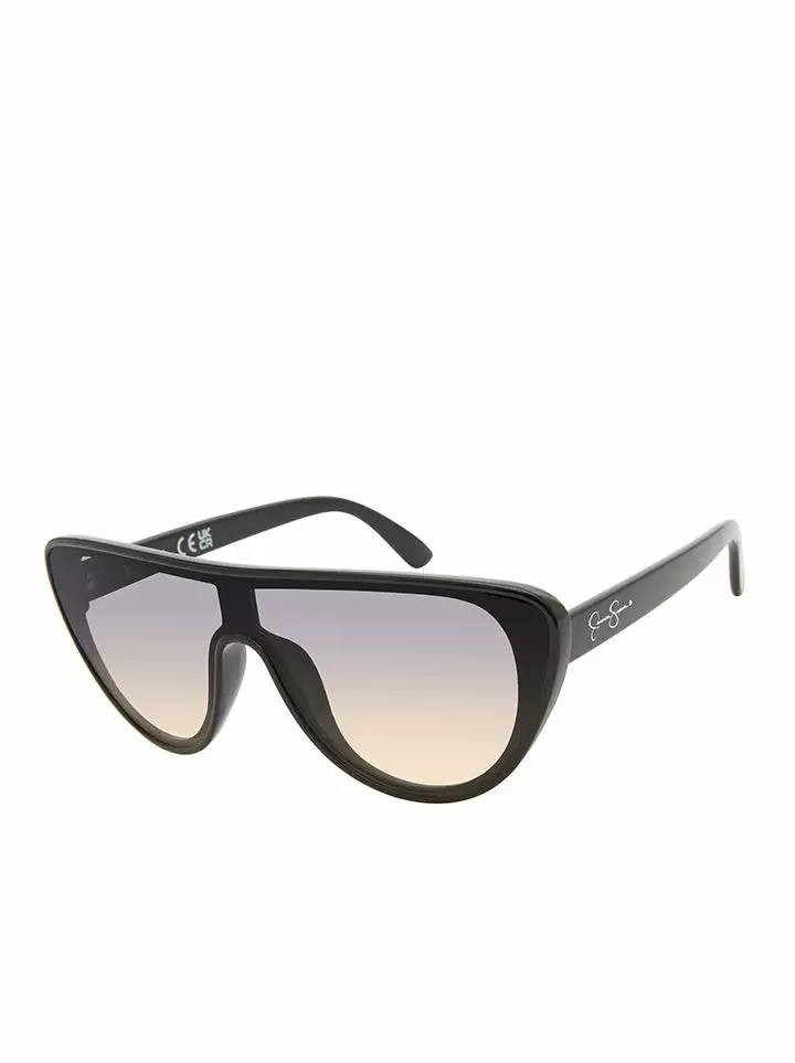CIO Mod Shield Sunglasses In Black 1 CIO Mod Shield Sunglasses In Black