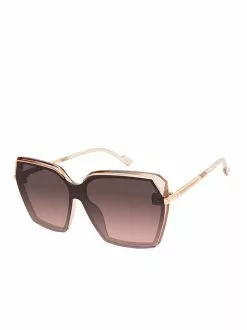 CIO Sophisticated Geometric Sunglasses In Rose