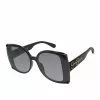 CIO Bold Square Sunglasses In Black