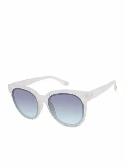 CIO Fashionable Round Sunglasses In Cream EYEWEAR