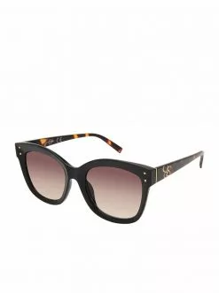 CIO Contemporary Rectangle Sunglasses In Black