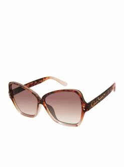 CIO EYEWEAR Stylish Butterfly Sunglasses In Rose Tortoise