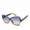 CIO EYEWEAR Stylish Butterfly Sunglasses In Blue Tortoise