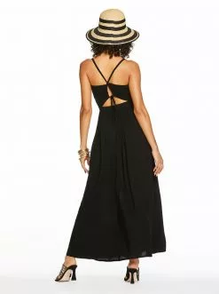 OJG Clia Cami Dress In Black