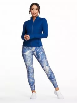 Rockfit Clothing Contour Jacket In Estate Blue