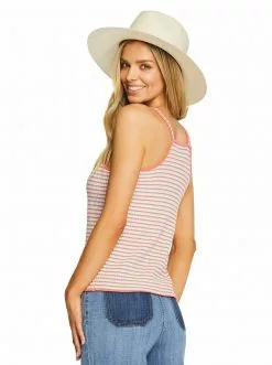 OJG Edith Tank In Blue Light Stripe