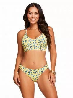 Amerex Floral Delight Cropped Cami In Sol