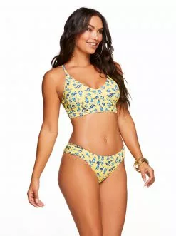 Amerex Floral Delight Cropped Cami In Sol