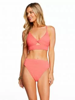 Amerex Flower Power Cami In Mandarin Swim