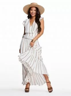 OJG Geri Top In Moxy Stripe