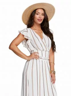 OJG Geri Top In Moxy Stripe