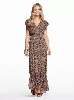 OJG Clothing Genevieve Skirt In Garden Escape