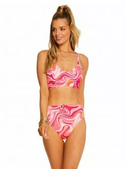 Amerex New Arrivals Good Vibrations Cropped Cami In Femme Multi