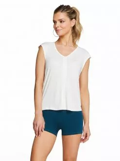 Rockfit Clothing Hattie Tee In Egret