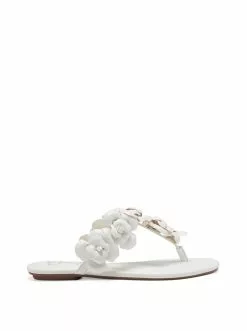 Camuto Ginima Flat Slide In White