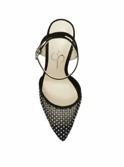 Camuto Shoes Pirrie High Heel In Mesh Sparkle