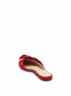 Camuto Shoes Cymia Flat Slide In Red