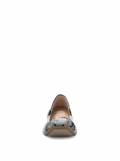 Camuto Sandaze Flat In Denim Patchwork Shoes