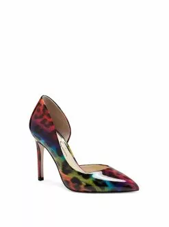 Camuto Prizma D'Orsay Pump In Rainbow Leopard 8 Camuto Prizma D'Orsay Pump In Rainbow Leopard