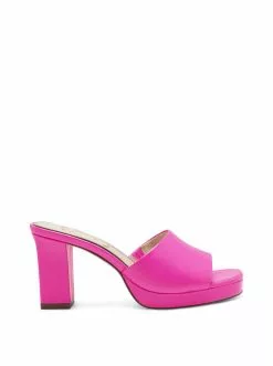 Camuto Elyzza High Heel Slide In Pink Shoes