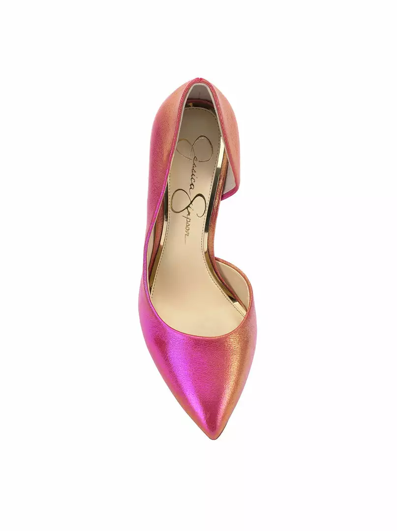 Camuto Prizma D'Orsay Pump In Metallic Rainbow 5 Camuto Prizma D'Orsay Pump In Metallic Rainbow