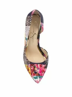 Camuto Rinah Platform Pump In Patchwork Multi Shoes