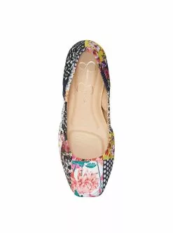 Camuto Shoes Sandaze Flat In Patchwork Multi