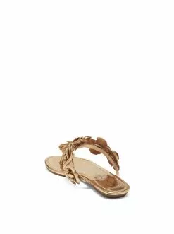 Camuto Ginima Flat Slide In Gold