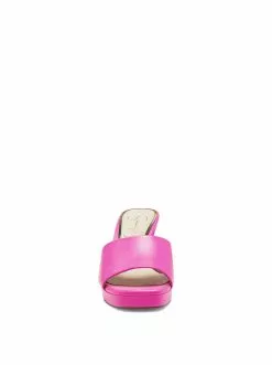 Camuto Elyzza High Heel Slide In Pink Shoes