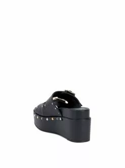 Camuto Cyriss Platform Wedge Sandal In Black