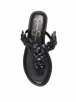 Camuto Ginima Flat Slide In Black Shoes