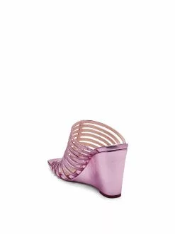 Camuto Shoes Arriya Wedge Slide In Pink