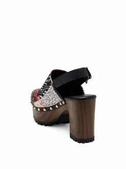 Camuto Tiarah Platform Clog In Patchwork