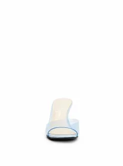 Camuto Shoes Merlote Wedge Slide In Blue