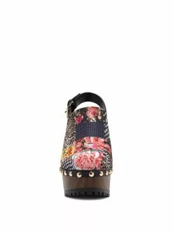 Camuto Tiarah Platform Clog In Patchwork