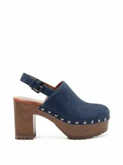Camuto Shoes Tiarah Platform Clog In Navy