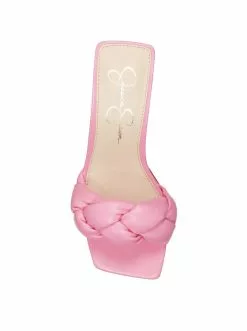 Camuto Sassia High Heel Slide In Pink New Arrivals