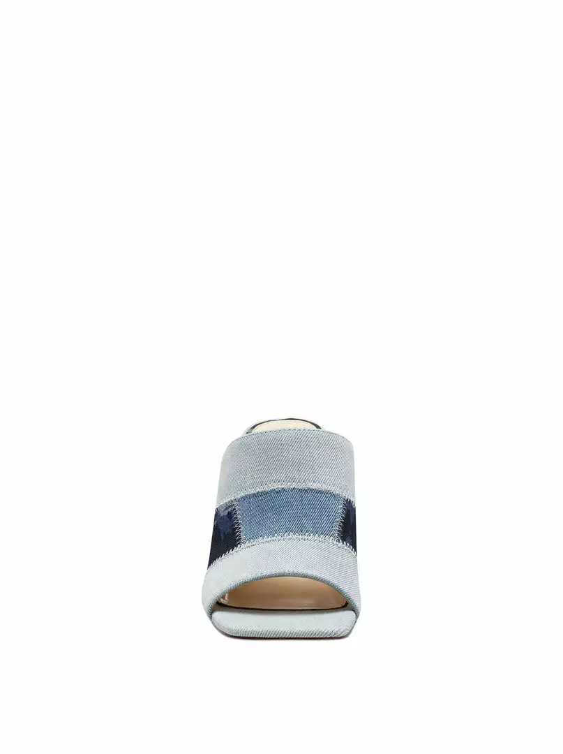 Camuto Aishia Wedge Slide In Denim