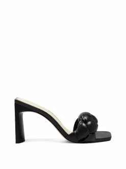 Camuto Sassia High Heel Slide In Black Shoes
