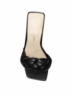 Camuto Sassia High Heel Slide In Black Shoes