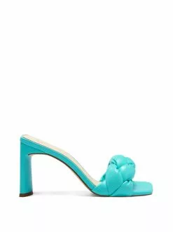 Camuto Sassia High Heel Slide In Aqua