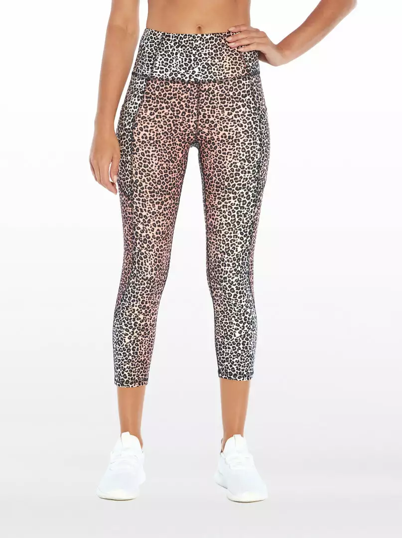 Rockfit Tummy Control Capri In Rosette Mini Cheetah Ombre Clothing 1 Rockfit Tummy Control Capri In Rosette Mini Cheetah Ombre Clothing