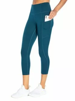 Rockfit Tummy Control Capri In Reflecting Pond