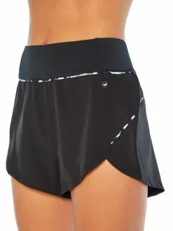 Rockfit Bottoms Duran Short In Black Wild Cat