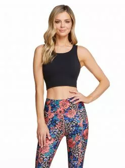 Rockfit Active Isabelle Long Bra In Black