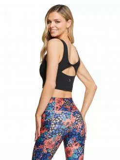 Rockfit Active Isabelle Long Bra In Black