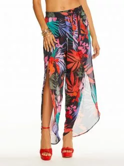 Amerex New Arrivals Island Paradise Beach Pant In Mood Multi