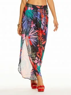 Amerex New Arrivals Island Paradise Beach Pant In Mood Multi