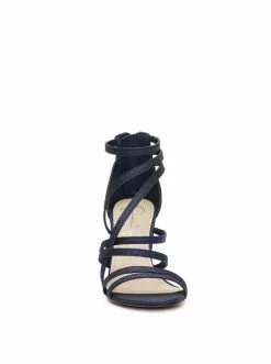 Camuto Shoes Stassey Sandal In Navy