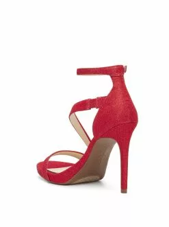 Camuto Shoes Rayli High Heel Sandal In Red